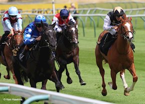 THE LOST SOCK opens his account at Catterick