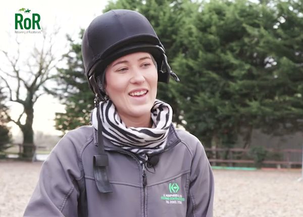 Kerry Humphries secures runner up spot at the 2022 Retraining Of The Racehorse Awards