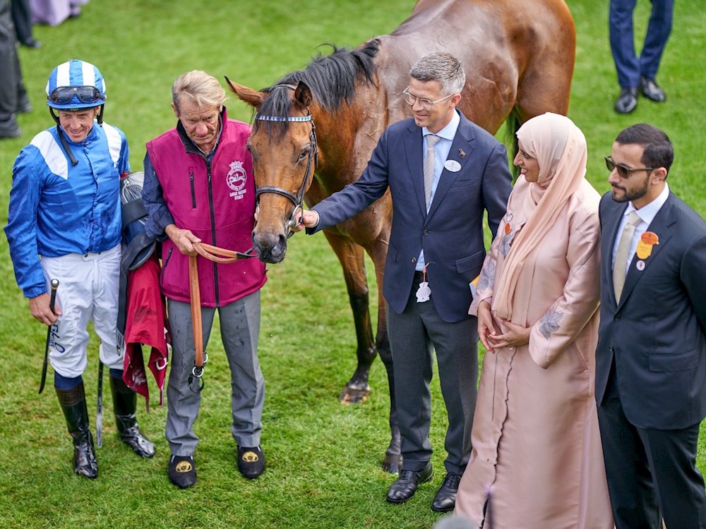 AL HUSN wins the G1 Nassau Stakes Varian Stables